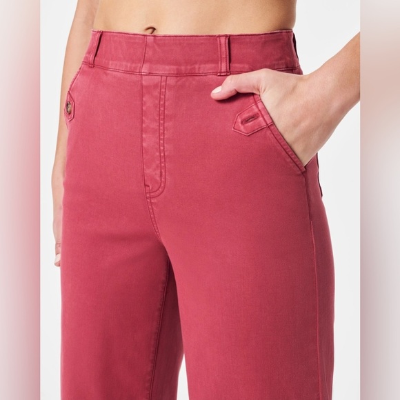 Spanx Stretch twill wide leg, size Small - Picture 3 of 12